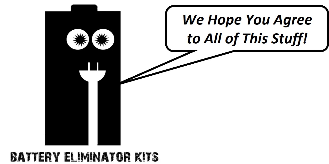 BatteryEliminatorKits.com Homepage